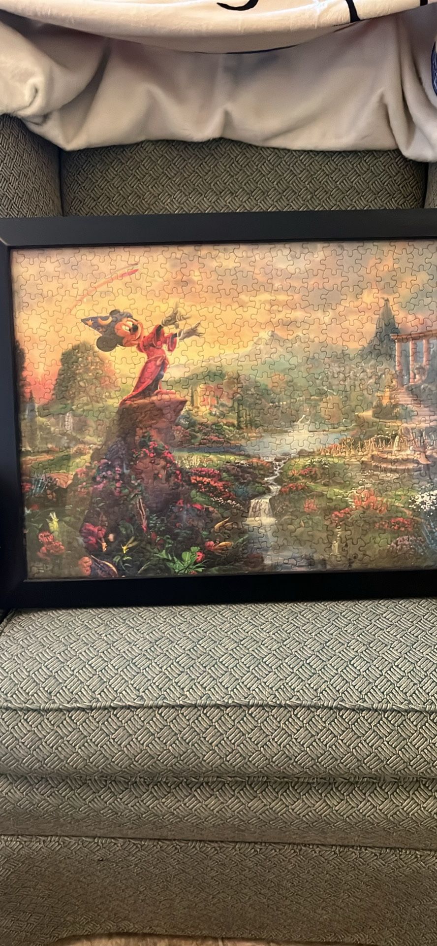 Mickey Mouse Fantasia framed puzzle