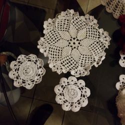 Tapete Crochet 3 Pieces