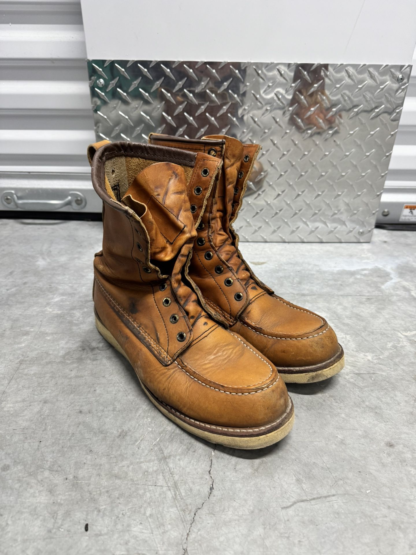 Moving Sale! Red Wing 8” Moc Toe Boots!