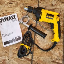 Dewalt 7.8 Amp Corded 1/2 in. Variable Speed Reversible Hammer Drill