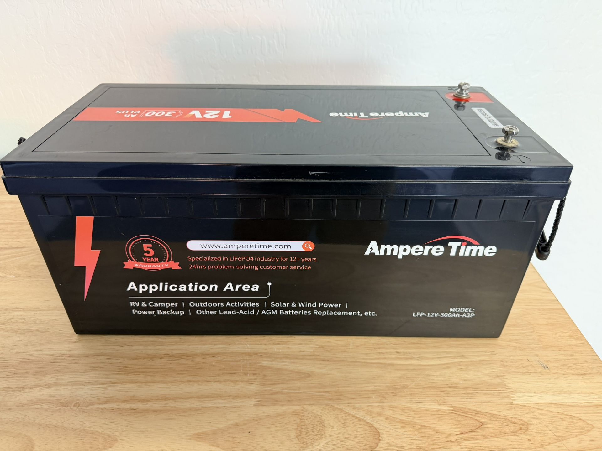 Lithium 12 Volt Battery Like New