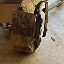 Antique WW1 Horse Feeder Bag