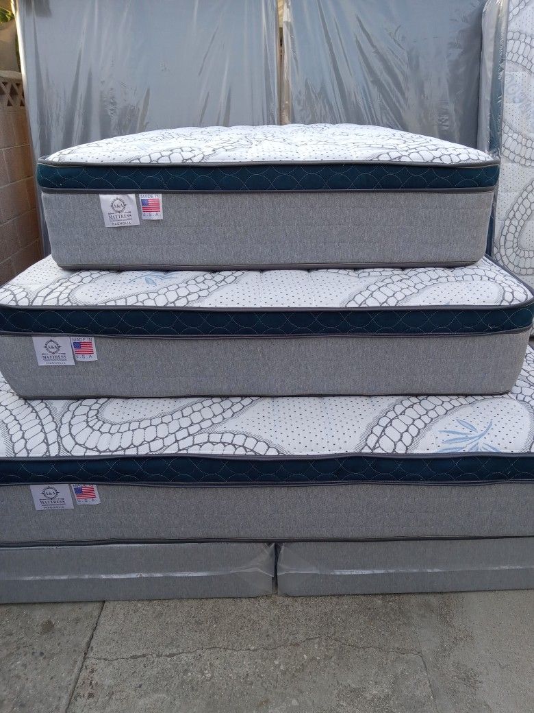 Full Size Mattress Pillow Top 12" Thick