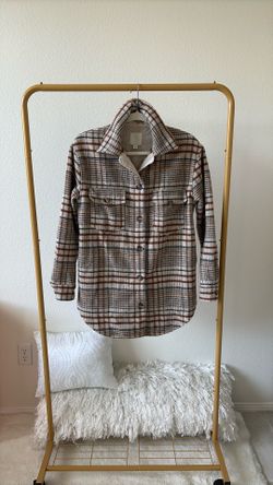Stripe  Flannel  Shirt