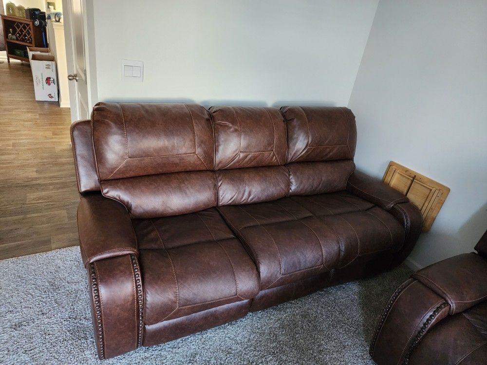 Leather Sofa