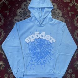 Light Blue Spider Hoodie