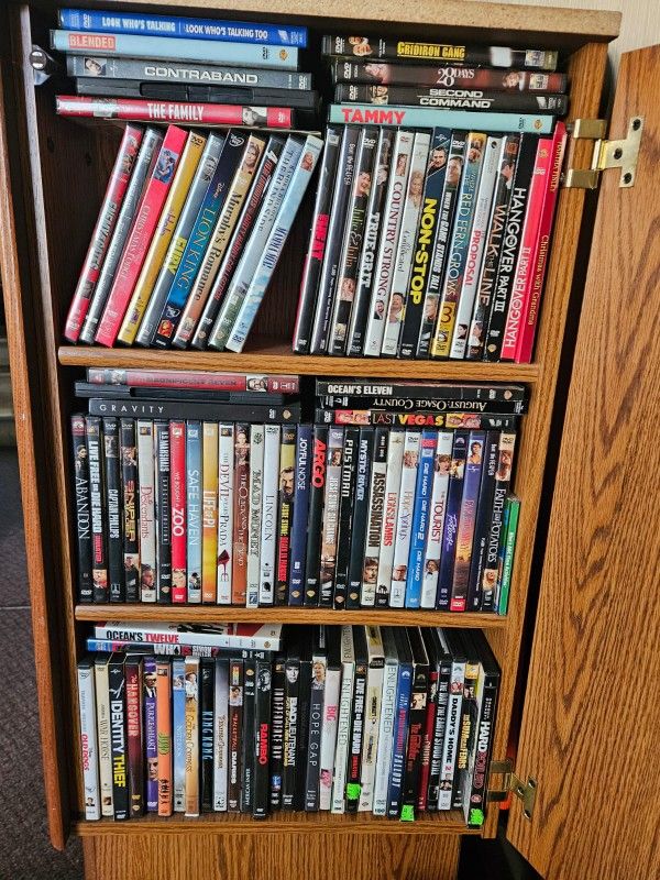 "Estate Sale: DVDs & VHS Collection"