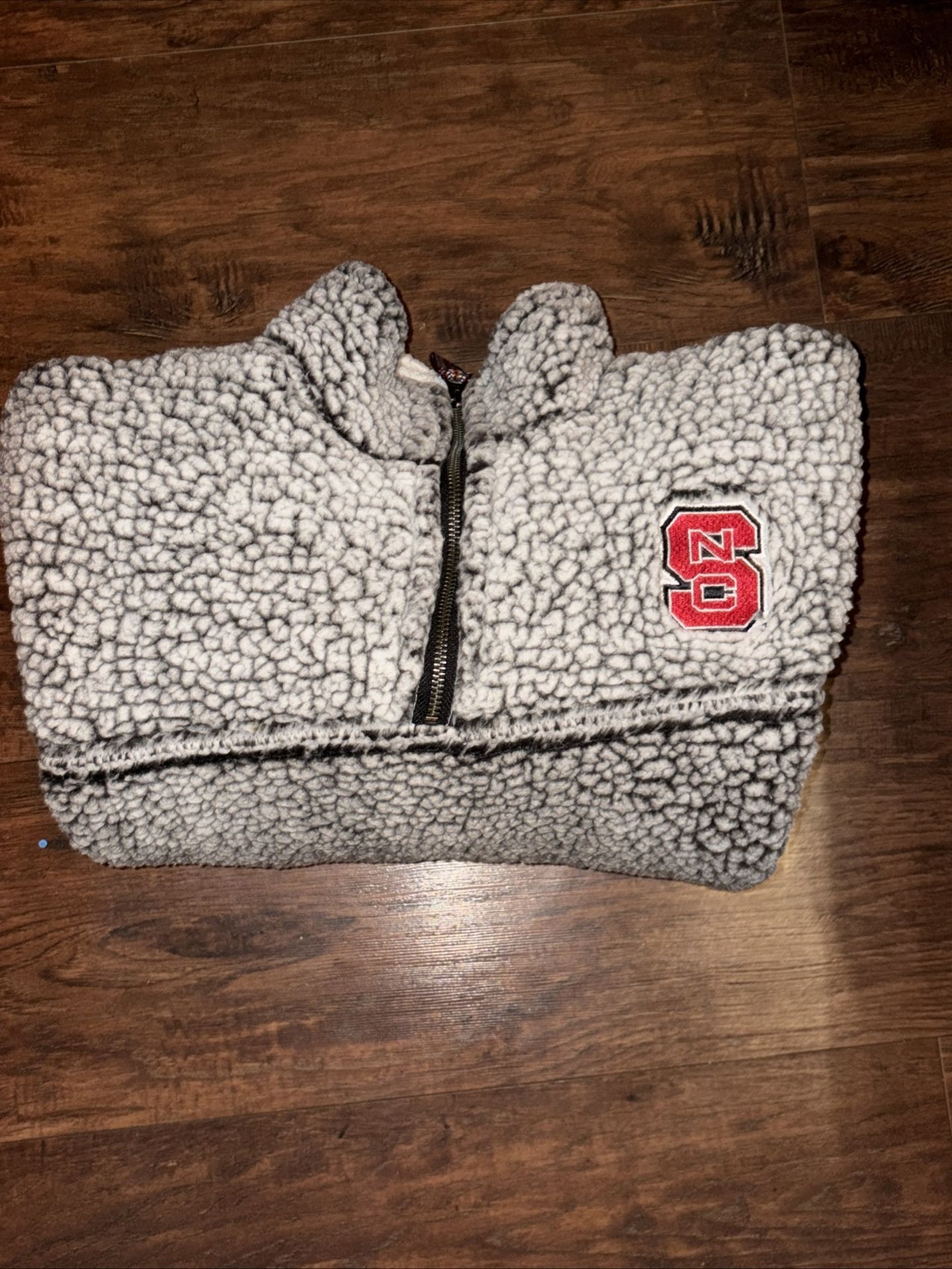 North Carolina State Pressbox Faux Fur by Royce Apparel Men's Size M