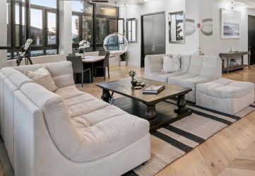 Restoration Hardware sectional couch