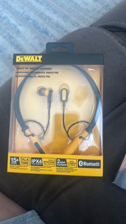 Dewalt jobsite wireless headphones