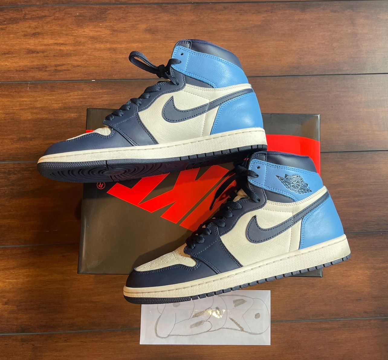 Jordan 1 Obsidian Size 10.5 Condition 9/10 OG All