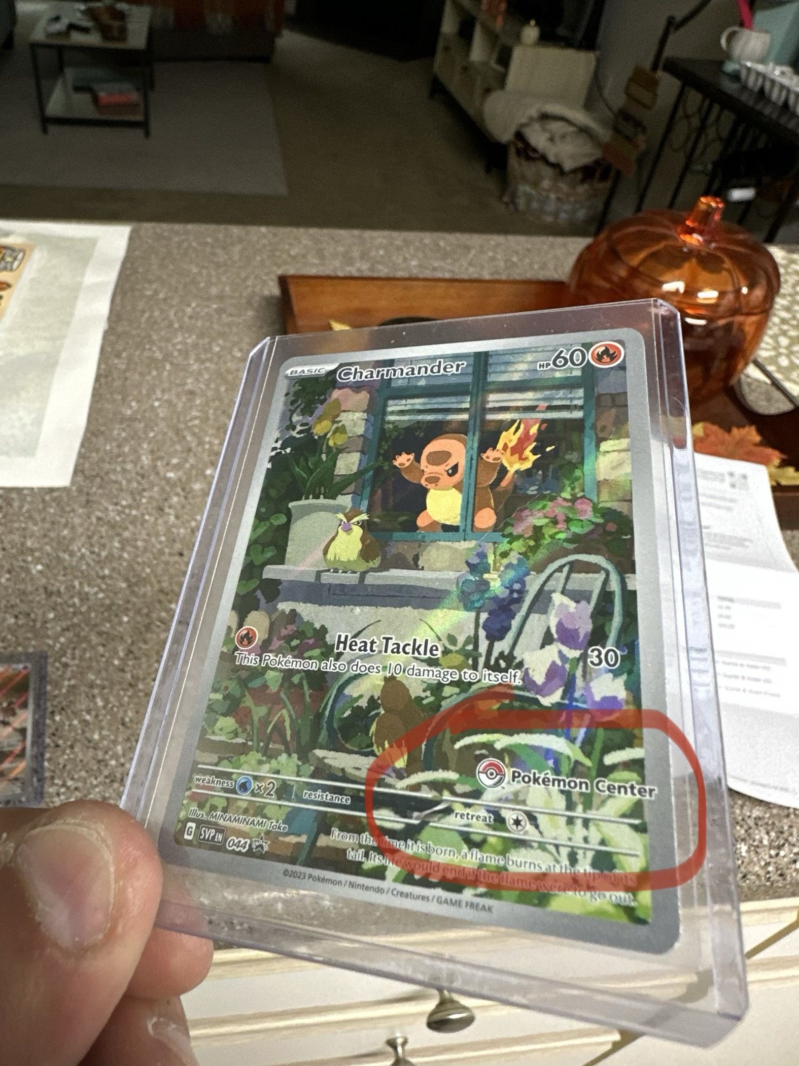 Pokémon Center Charmander Promo SVP 44