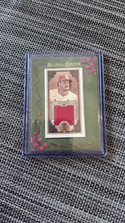 2025 Topps Allen & Ginter Nolan Arenado Framed Mini Relic Game Used Jersey