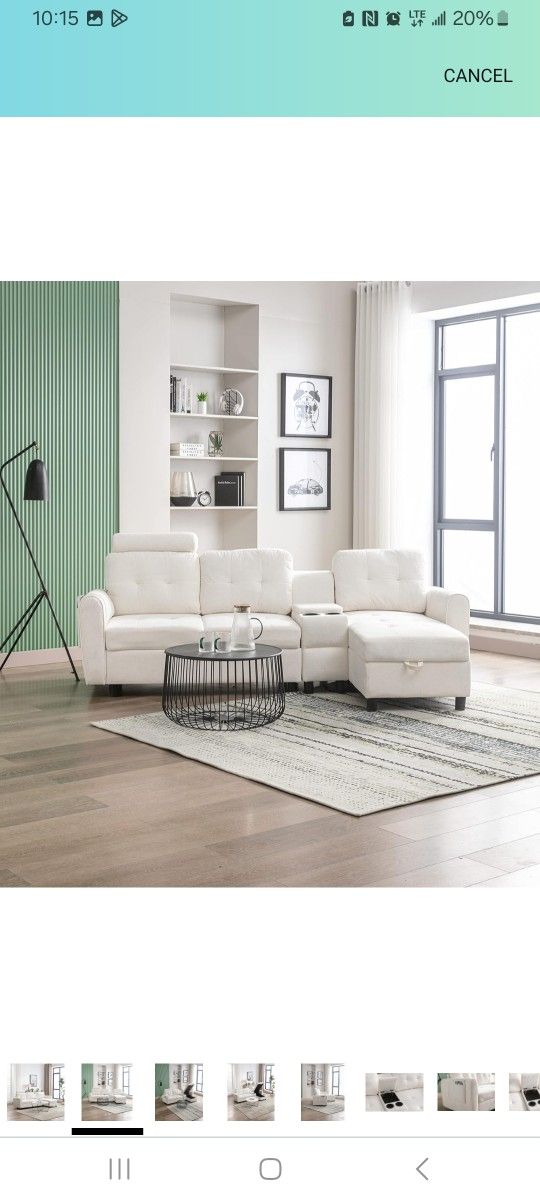 White Sofa