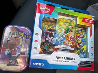 Pokémon TCG Bundle – Mini Tin & First Partner Collection