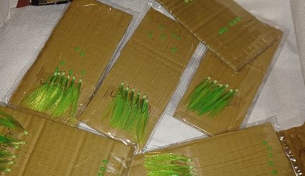 Quill Rig, Feather Rig, Dropper Rig, Chicken Rig, Sabiki Rigs