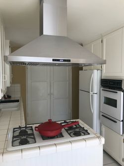 Cosmo 36in Stainless Island Exhaust Hood