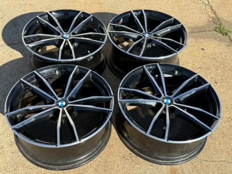 (4) OEM BMW 330i 430i M340i M440i 19" Staggered RIMS M sport 3 Series SENSORS