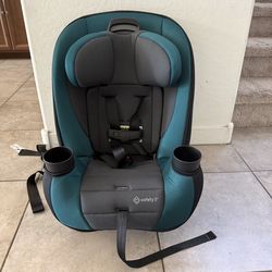 Safety 1st Ellaris 3-in-1 Convertible Car Seat, Slim Fit Design, Rear & Forward-Facing, 5-Position Headrest, 3-Across Fit, Travel-Friendly with Machin