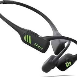 Open Ear Headphones Wireless Bluetooth  Bone Conduction Headphones for Workouts/Walking/Jogging, Sweat Resistant, Water Resistant, Headset for Music/A