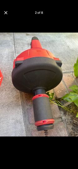 Milwaukee M18 Drain Snake With 3.0 Battery And Charger Like New 