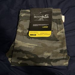 Skinny Joggers (Stretch) Size Large