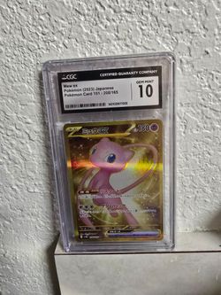 Pokemon Mew ex 151 japanese cgc 10