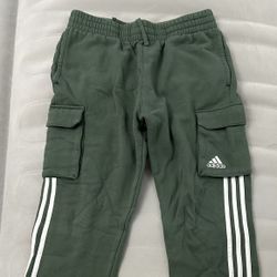 Green Adidas Jogger Pants