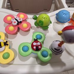 Spinner Toy for Baby (For High Chair/Dining Table/Window/Travelling)