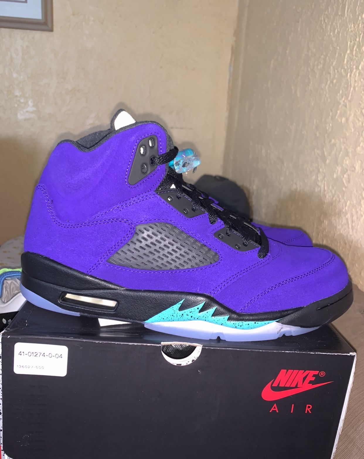 Nike Air Jordan 5 V Alternate Grape Brand New 100% Authentic With Receipt