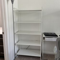 IKEA metal shelf
