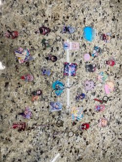 Anime Genshin Impact Keychains Lot