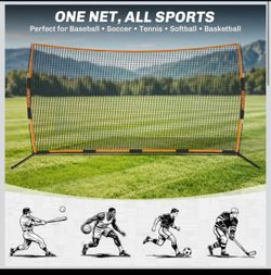 16×10 FT Multi-Sport Net for Baseball, Soccer, Basketball