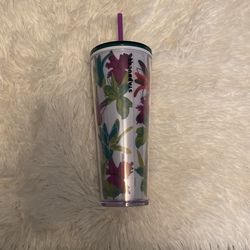 Strabucks Floral Venti Cup