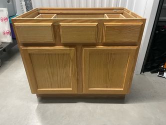 Oak Vanity