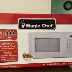 1.1 cu. ft. Countertop Microwave Oven in White