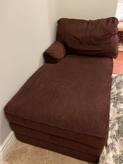 Burgundy Chaise