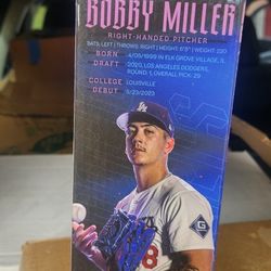 Dodgers Bobblehead Bobby Miller