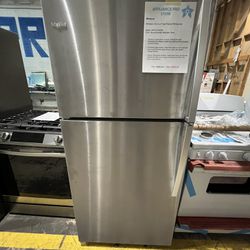 🔥New🔥 Whirlpool 18.2-cu ft Top-Freezer Refrigerator