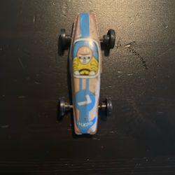 Pressed Tin Racing Car Soviet Era