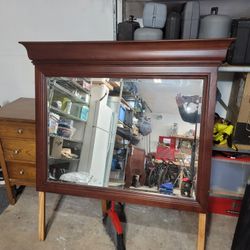 Framed Dresser Mirror