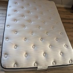 Platform Bed Frame With Serta Mattress