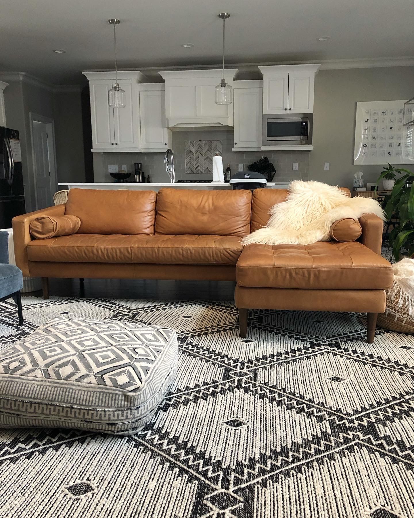 Poly & Bark Sofa With Chaise
