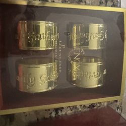 3 Sets Of Lenox Napkin Rings holder Box Of 4.
