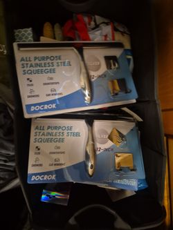Squeegee stainless steal