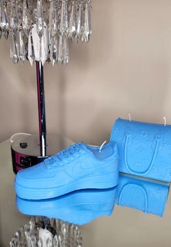 Large Shoe And Designer Bag Candle Set