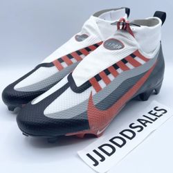 Nike Vapor Edge Pro 360 Football Cleats DV0778-004 Orange White Men’s Sizes