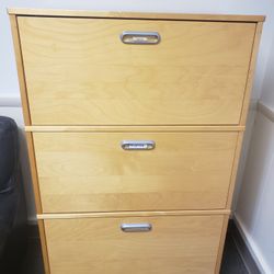 Ikea 3 Drawers Filing Cabinet 