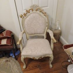 2 French Provincial Sitting Chairs