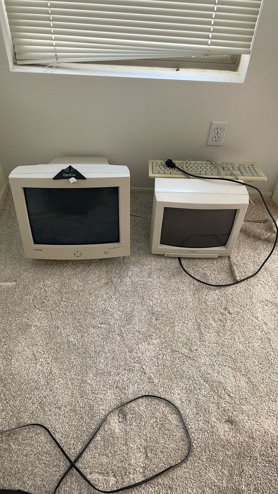 2 Old Monitors